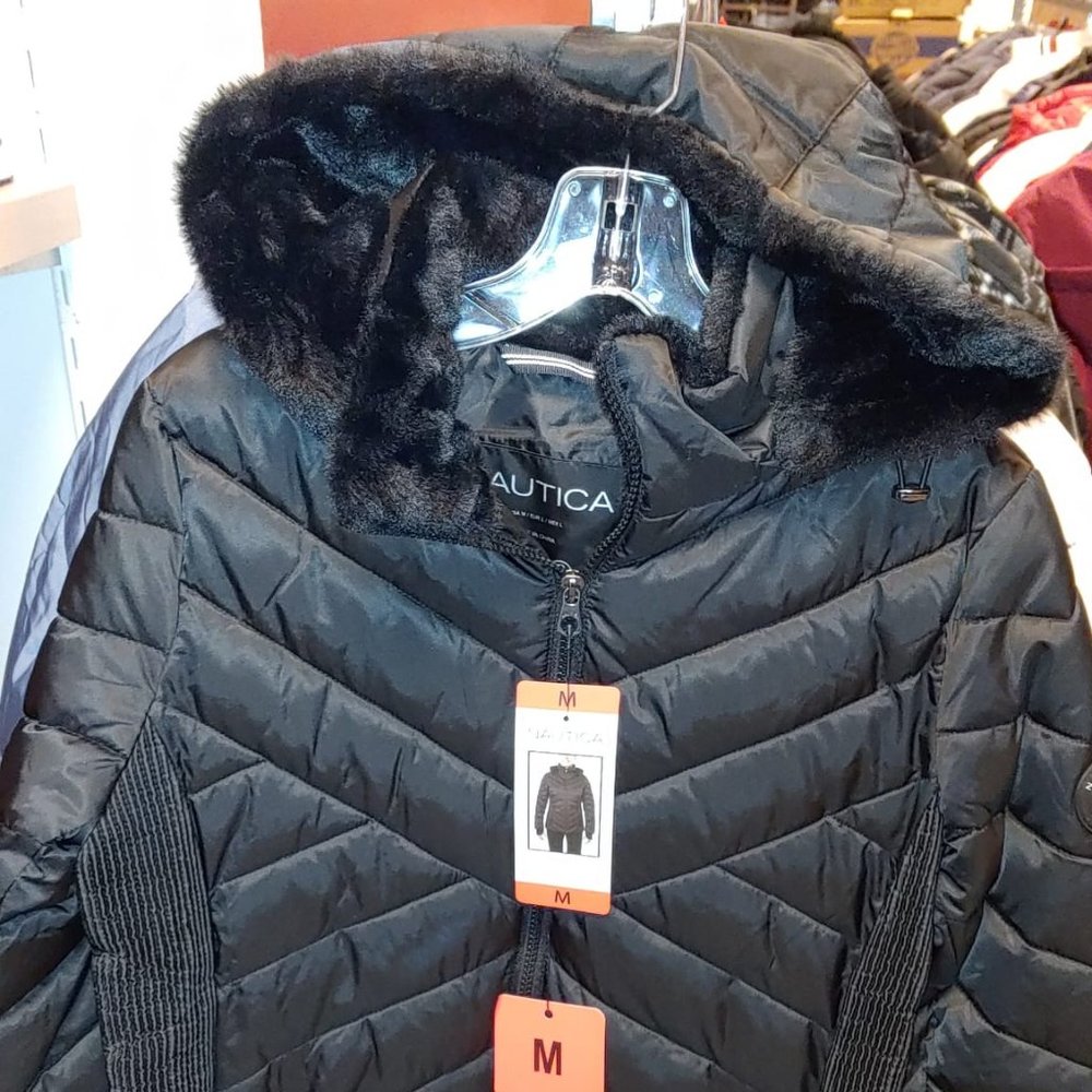Nautica Women's Puffer Jacket - Black - Picture 10 of 11